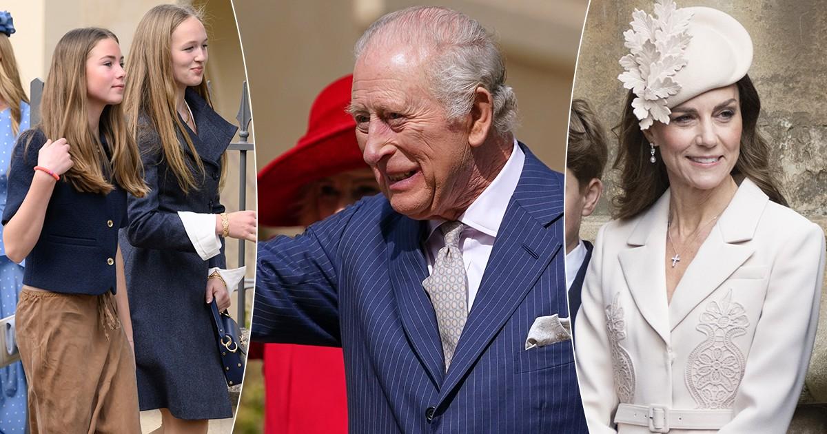 Кейт Миддлтон пришла впервые за 2 года, но все обсуждают нового краша-аристократа: пасхальная служба королевской семьи