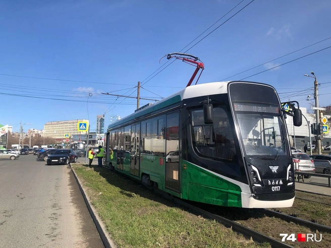 Авария случилась на пересечении проспекта Победы с улицей Чайковского | Источник: Артем Краснов