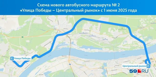 Маршрут № 2 будет как ответвление «двадцатки» на её самом востребованном участке | Источник: «Яндекс.Карты»