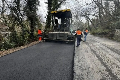 В Сочи ремонтируют Новороссийское шоссе как альтернативу А-147