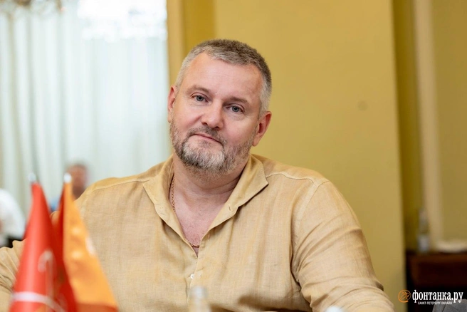 Руслан Ачилов, совладелец сети столовых «Пельмешъ» | Источник: Роман Киташов / «Фонтанка.ру»