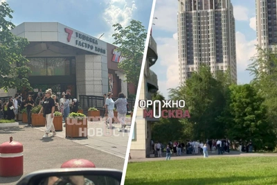 В Москве эвакуированы фуд-молл Тишинка и ТЦ Звездочка