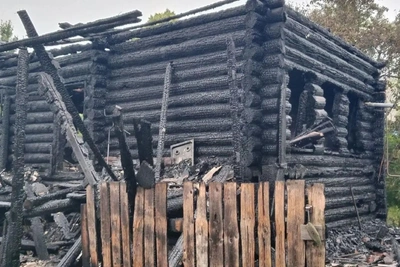 Бабушка спасла внука при пожаре в Любиме