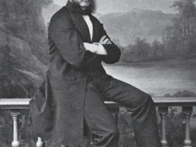 Портрет Карла фон Сименса, около 1860 года. | Источник: © ООО «Сименс», издание на русском языке, 2014