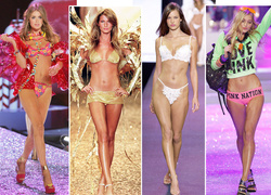Молоды и прекрасны: как выглядели «ангелы» Victoria's Secret на своих первых шоу