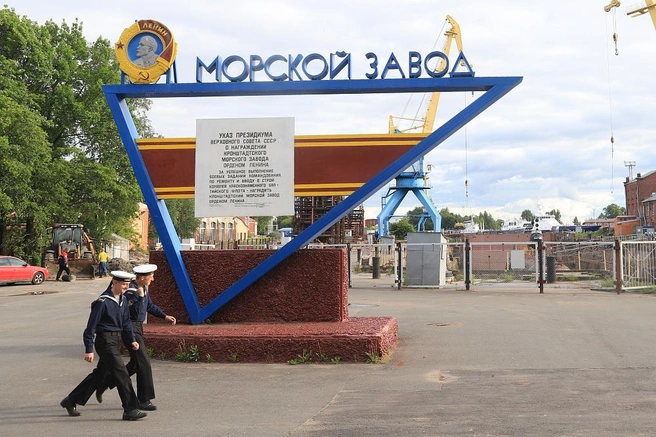 Кронштадтскому морскому заводу пристроят новый цех | Источник: Сергей Михайличенко/ «Фонтанка.ру»