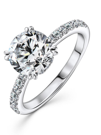 Свадебный шик: кольца, которые выбирают невесты в 2024 году — лаконичные и с бриллиантами