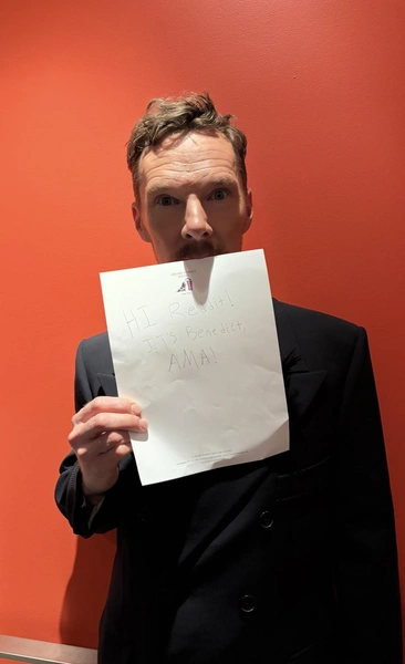 Бенедикт Камбербэтч ответил на вопросы пользователей Reddit | Источник: reddit.com
