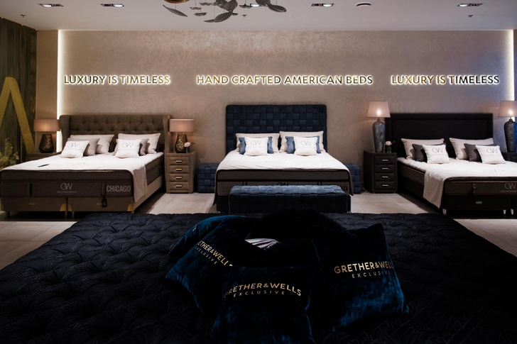Новый бутик спальных систем Grether & Wells Exclusive