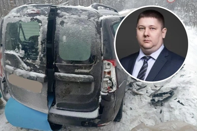 Deputy minister avoids head-on collision, car crashes into snowdrift