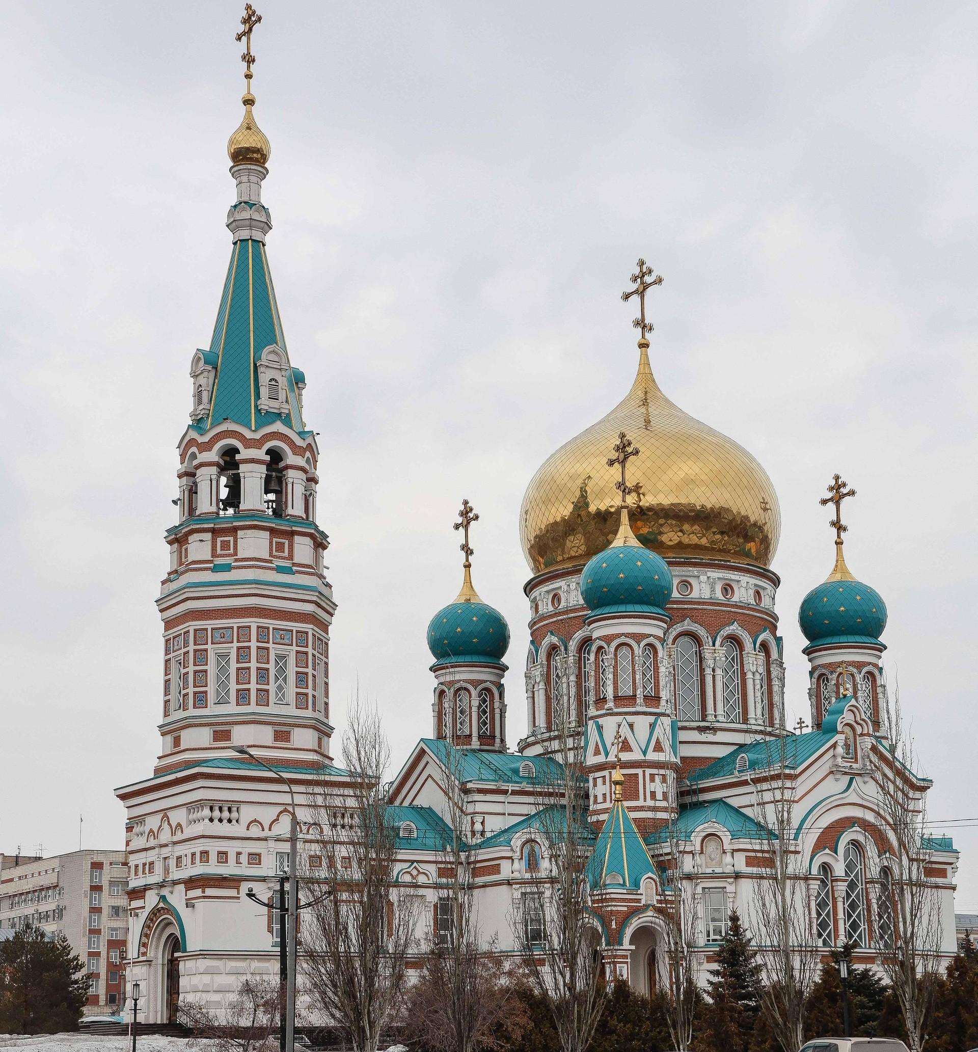 Собор полностью уничтожили в советские годы, а затем восстановили | Источник:  Евгений Софийчук / NGS55.RU