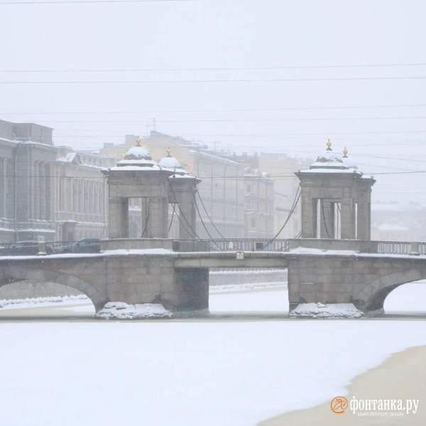 Снегопад в Петербурге 20 февраля 2026 года | Источник: Валентин Егоршин / «Фонтанка.ру»