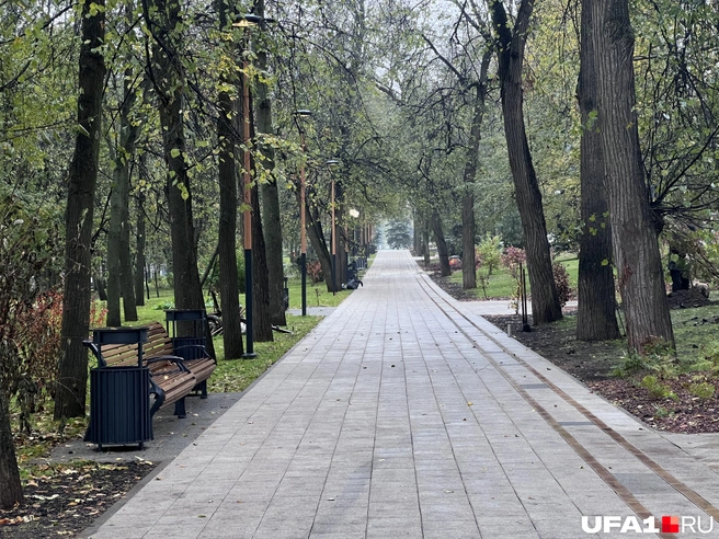 Парк почти полностью готов | Источник: Андрей Бирюков / UFA1.RU
