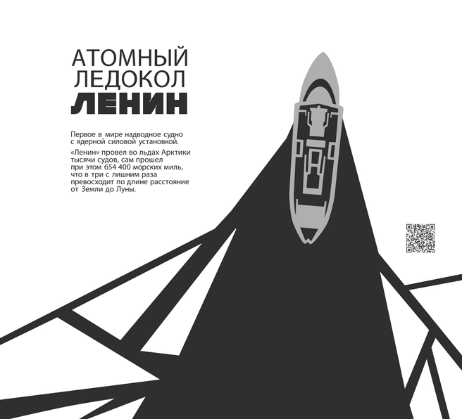 Ледокол, спутник, майя. Изображения на тему известных открытий украсят парадную дома в Невском районе | Источник: Предоставлено Группой RBI