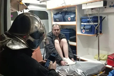 На Сортировке горела квартира, есть пострадавший