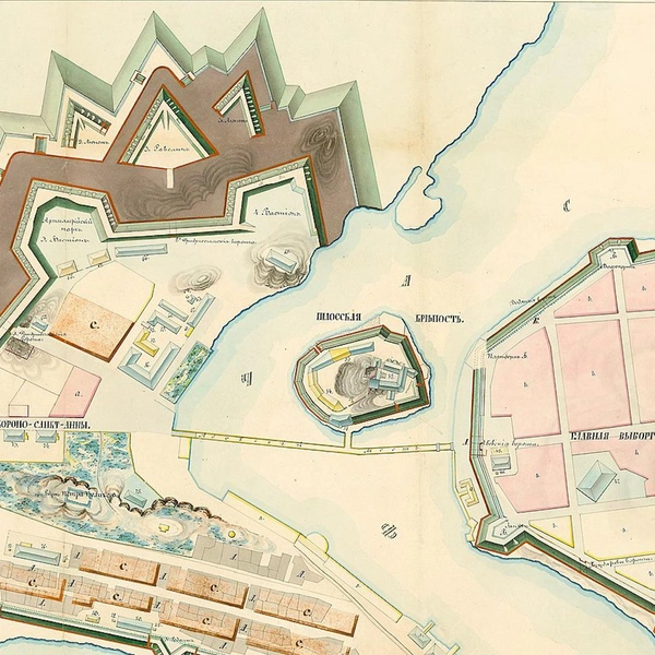 Францисканский собор на аксонометрическом плане А. Стренга | www.fontanka.ru
