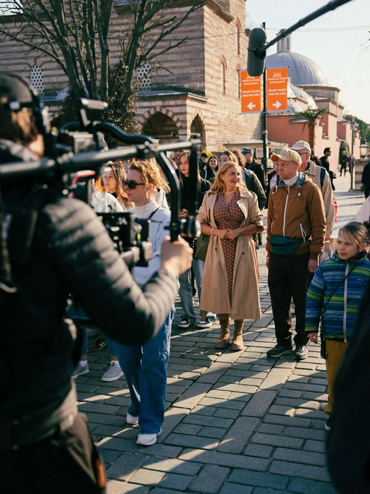 Съемки проходят в городах по маршруту