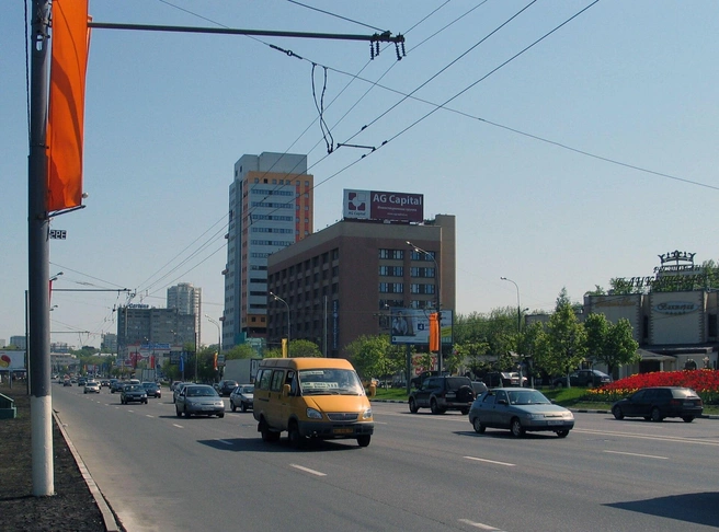 Рязанский проспект в 2008 году | Источник: Digr / wikimedia.org