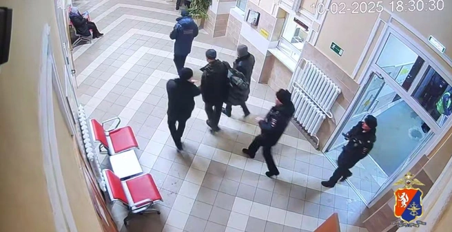 Кадр из видео «МВД Медиа» | www.fontanka.ru
