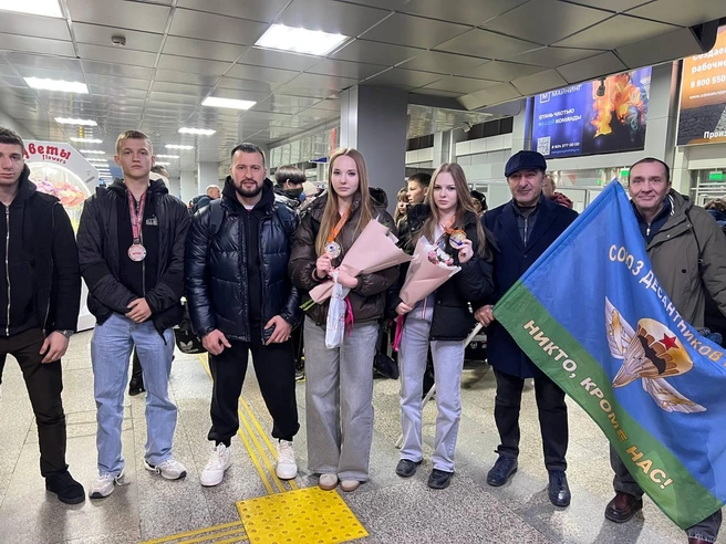 Спортсмены вернулись в Читу в День народного единства | Источник: Министерство спорта. Забайкалье / t.me