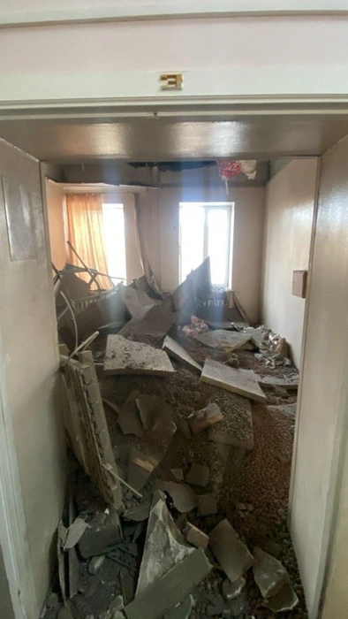 Так выглядит палата, где рухнул потолок | Источник: СУ СК по Новосибирской области