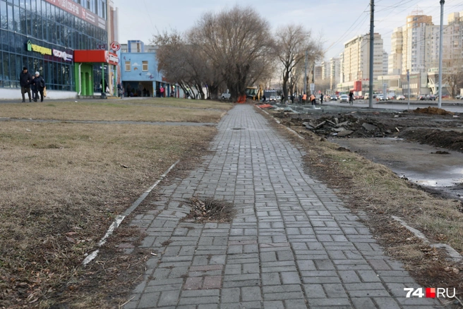 Новые дорожки пройдут на месте существующих | Источник: Наталья Лапцевич