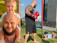 Премия «Отец года»: Джиган, нокаутировавший годовалого сына, стал мемом