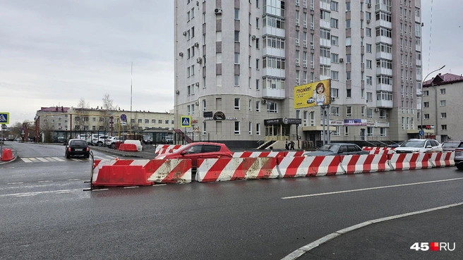 Автомобилистам на этом участке надо быть очень внимательными  | Источник: Дарья Никитченко / 45.RU