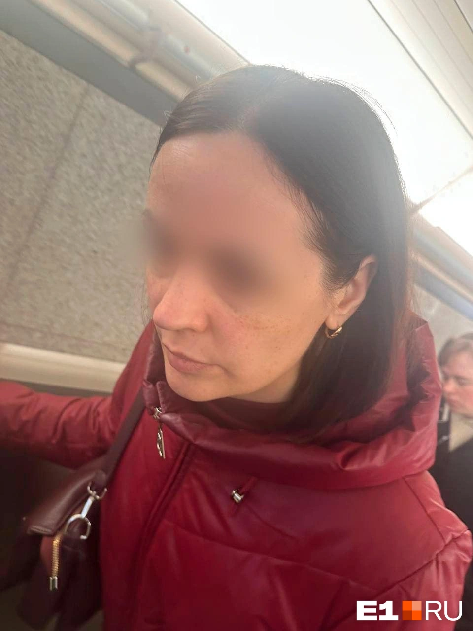 Надежда успела сфотографировать обидчицу | Источник: читатель E1.RU