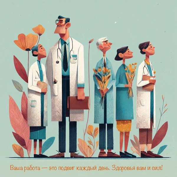 Международный день врача | Источник: Midjourney