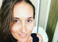 Анастасия Винокур учит плавать пятимесячного сына