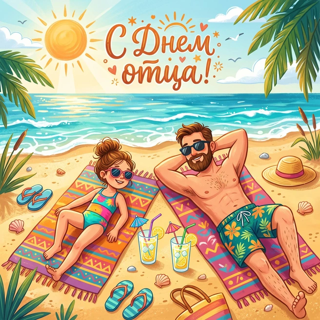 С Днем отца! Спасибо за лучшие в мире «батины шутки» и за то, что умеешь чинить всё на свете | Источник: Городские медиа