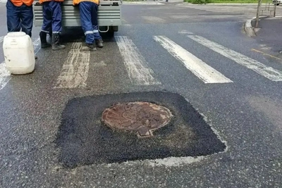 Дорогу в Чите отремонтировали после жалобы прокурору