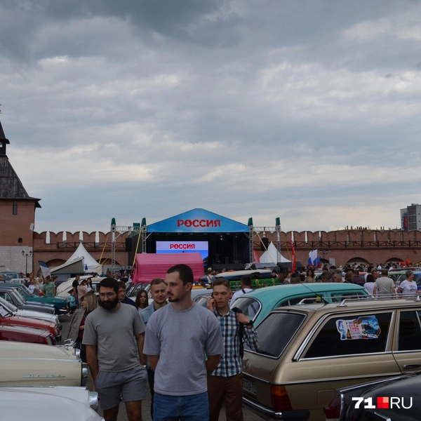 Самое патриотичное, что было в Тульском кремле&nbsp;— сцена | Источник: Максим Улитов / 71.RU