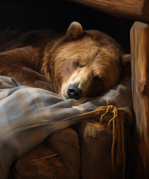Как спит медведь в берлоге: главные факты, о которых вы стеснялись спросить