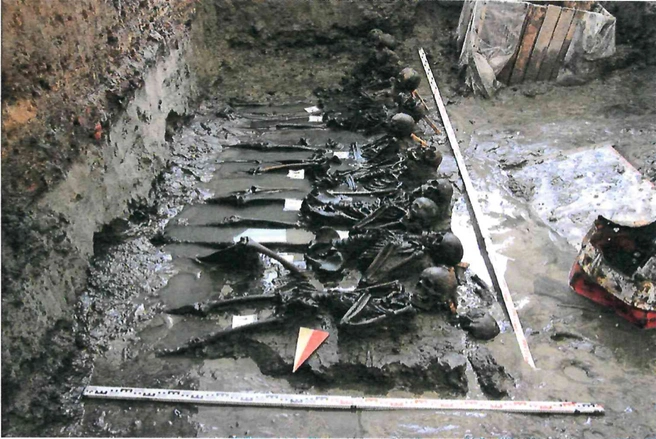 Раскопки Козьего болота. Фото предоставлено ЦСА ИИМК РАН