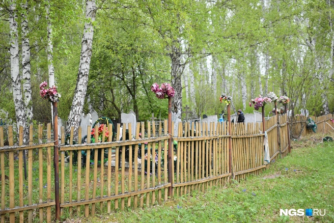 Кладбище деревни Груздевка&nbsp;— возможно, там лежат и жители упраздненной деревни | Источник: Рихарда Лем / NGS.RU