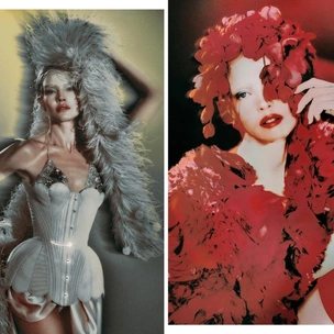 Фарфоровая кукла: Наталья Водянова в новой кампании Ulyana Sergeenko