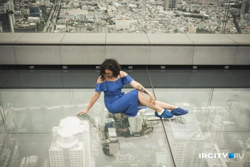 И та самая смотровая со стеклянным полом | Источник: Алина Ринчино / «ИрСити»