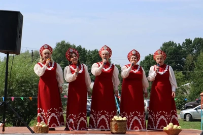 В Лунинском районе прошел фестиваль «Засурское яблоко»