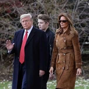 Мелания и Дональд Трамп в Вашингтоне