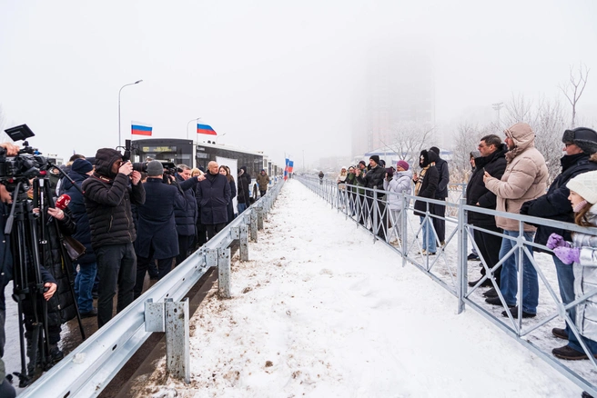Запуск магистрали вдвое сократил время в пути для 40 тысяч жителей | Источник: Андрей Поручаев