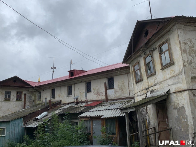 Так дом выглядел в сентябре 2022 года | Источник: Андрей Бирюков / UFA1.RU