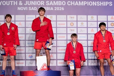 Александр Морозов из Саратова стал чемпионом Европы по самбо среди юниоров