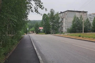 В Тынде отремонтировали дорогу к соцзащите и детскому центру