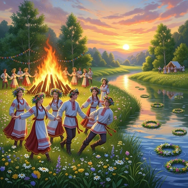 Открытки ко Дню Иван Купала | Источник: the-Day/Shutterstock AI/Fotodom.ru