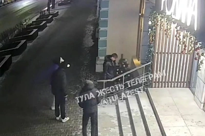 В Туле подростки сломали и похитили новогоднюю елку