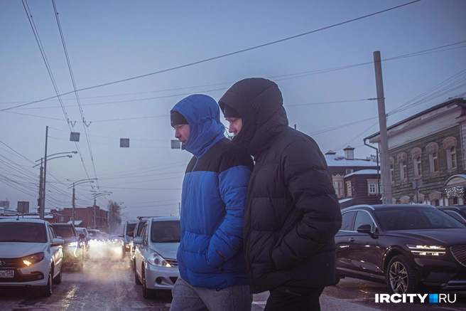 Говорят, на морозе лучше поменьше говорить. Пф! Что за глупости? Холод&nbsp;— не повод, чтобы прерывать дружескую беседу | Источник: Арсений Чекмарев / IRCITY.RU