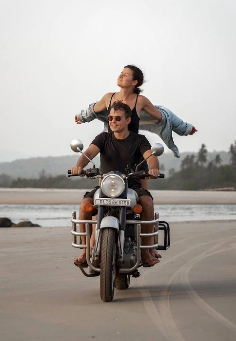 Впервые за границу они попали в 2013 году | Источник: личный архив Александра и Дарьи