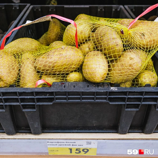 Самый дорогой картофель — фасованный | Источник: Тимофей Калмаков / 59.RU